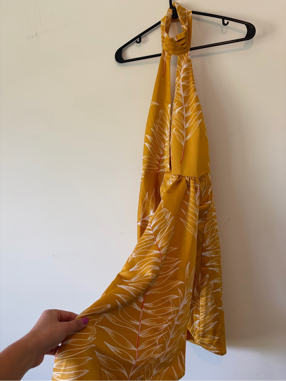Camila Coelho Antonia Mini Dress in Gold Tropical - Picture 8 of 12